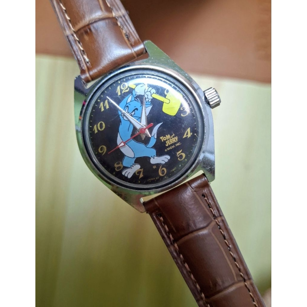 Jam Tangan Tom & Jerry Vintage || Jam Tangan Vintage || Jam Vintage || Jam Antik