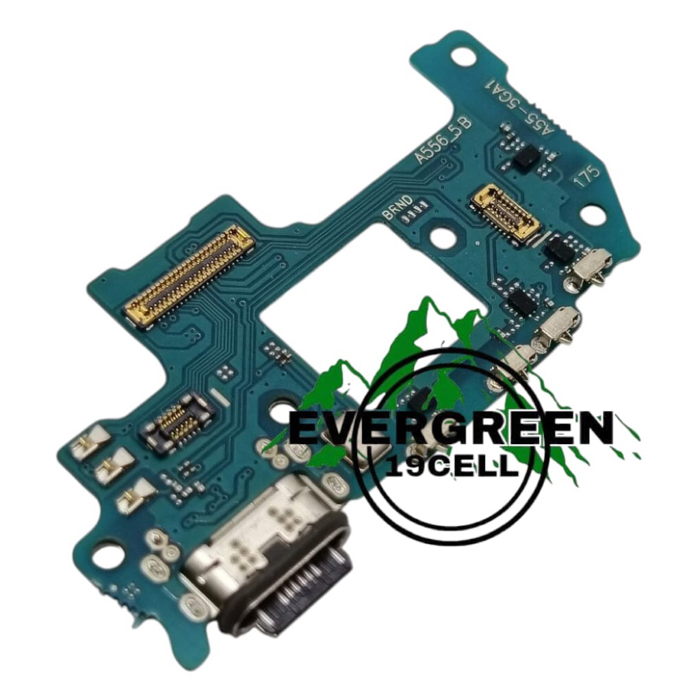 PAPAN PCB KONEKTOR CHARGER SAMSUNG A55 / A556 + MIC KONEKTOR CAS SAMSUNG A556 / A55
