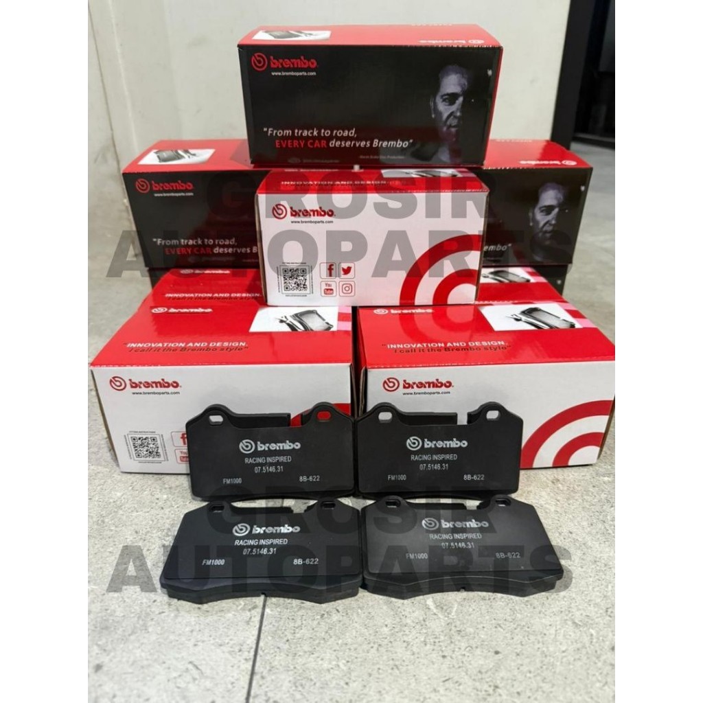 Kampas Rem Brembo 4 Pot Untuk BBK F40 F50 4 Pot Brembo F40 F50 Kampas Rem Mobil Brembo Brake Pad BBK