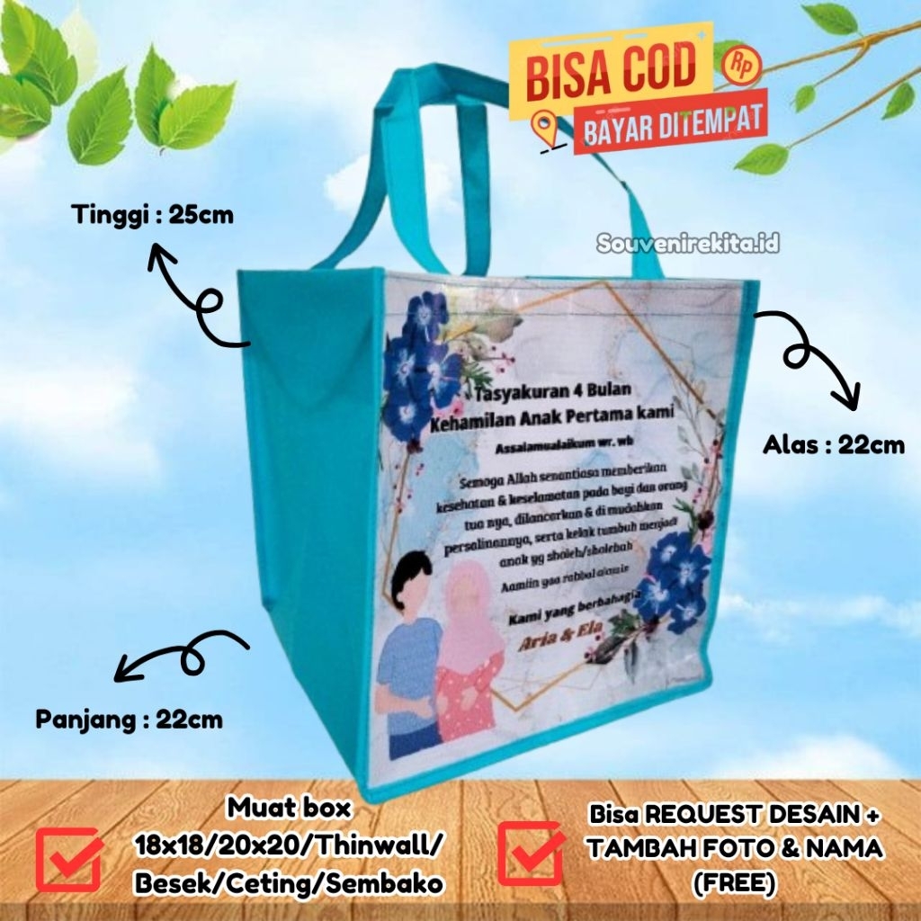 Tas 7 Bulan Kehamilan Tas 4 Bulan Kehamilan Tas Mitoni Tas Mapati Tas Kehamilan Tas Tasyakuran Murah