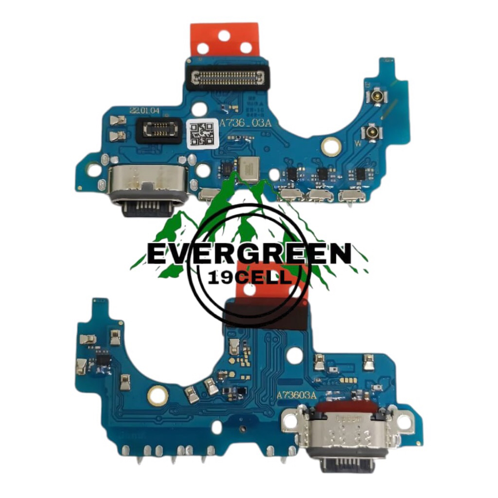 PAPAN PCB KONEKTOR CHARGER SAMSUNG A73 5G / A736B + MIC KONEKTOR CAS SAMSUNG A736B / A73 5G