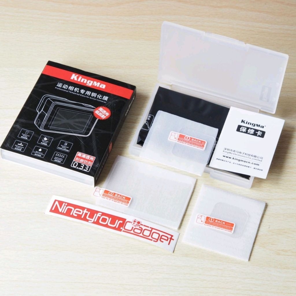 Tempered Glass Gopro Hero 11 Hero 10 Hero 9 Anti Gores Gopro