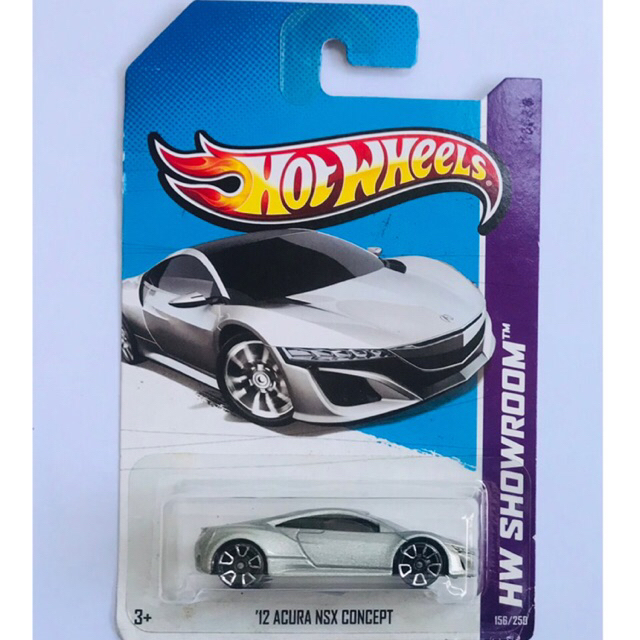 HOT WHEELS - 12 ACURA NSX CONCEPT  Slv