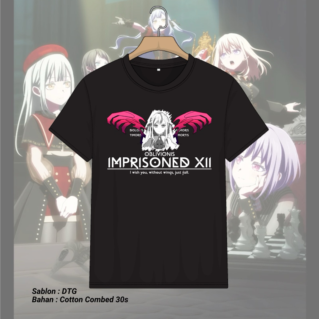 T-Shirt Bandori Bang Dream - Imprisoned XII