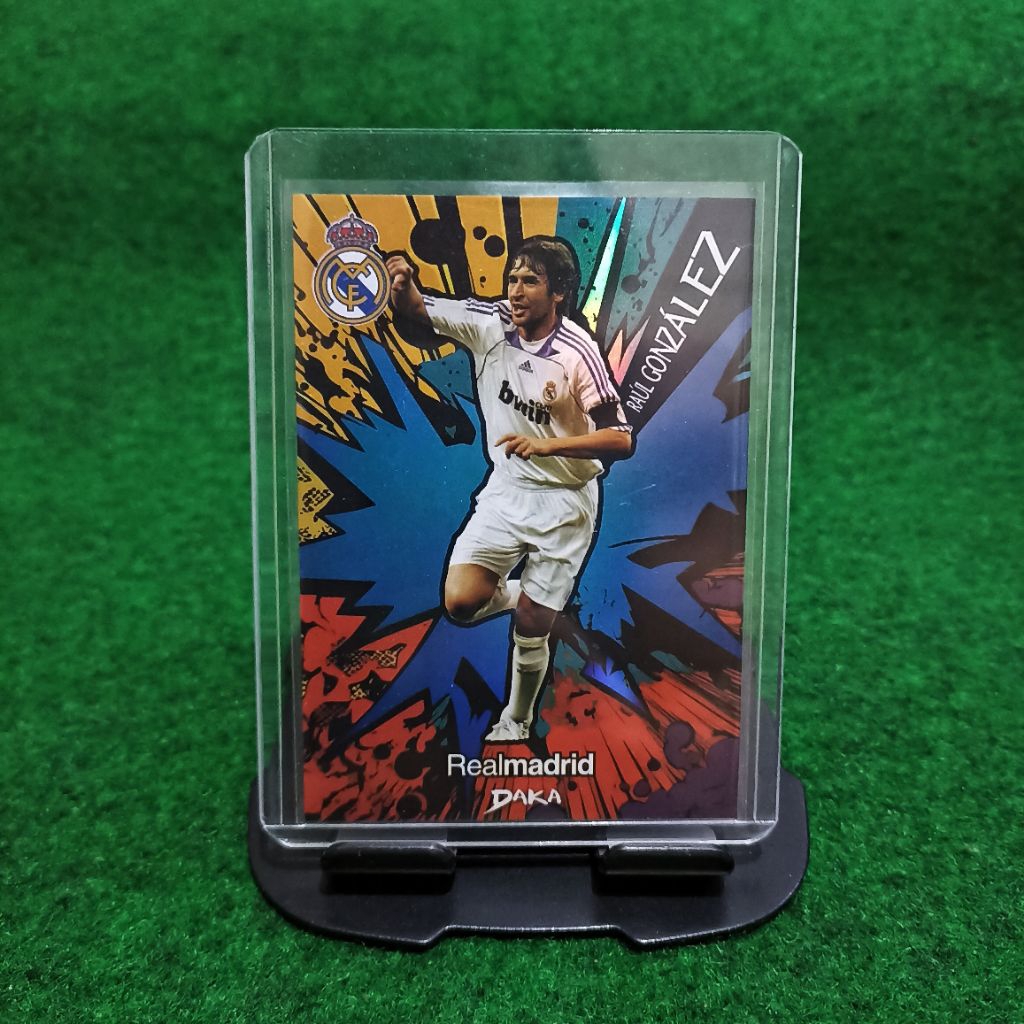 RAUL GONZALEZ 131/149 INSERT KARTU BOLA DAKA REAL MADRID 24/25