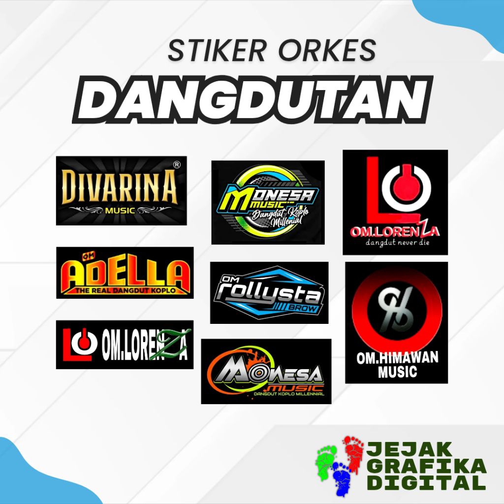 STIKER DANGDUT KOPLO JADUL MILENIAL ADELLA HIMAWAN