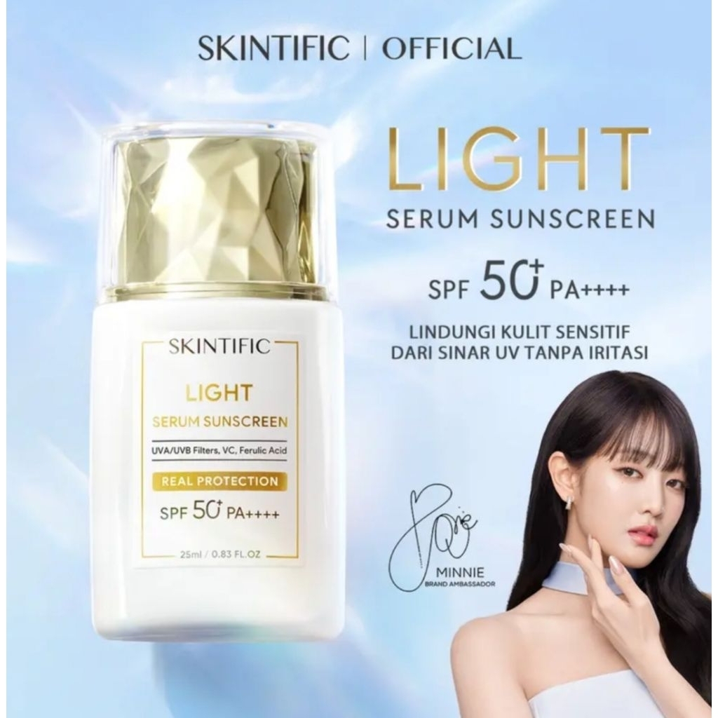 SKINTIFIC - ULTRALIGHT SERUM SUNSCREEN SPF 50 PA++++ 25ml