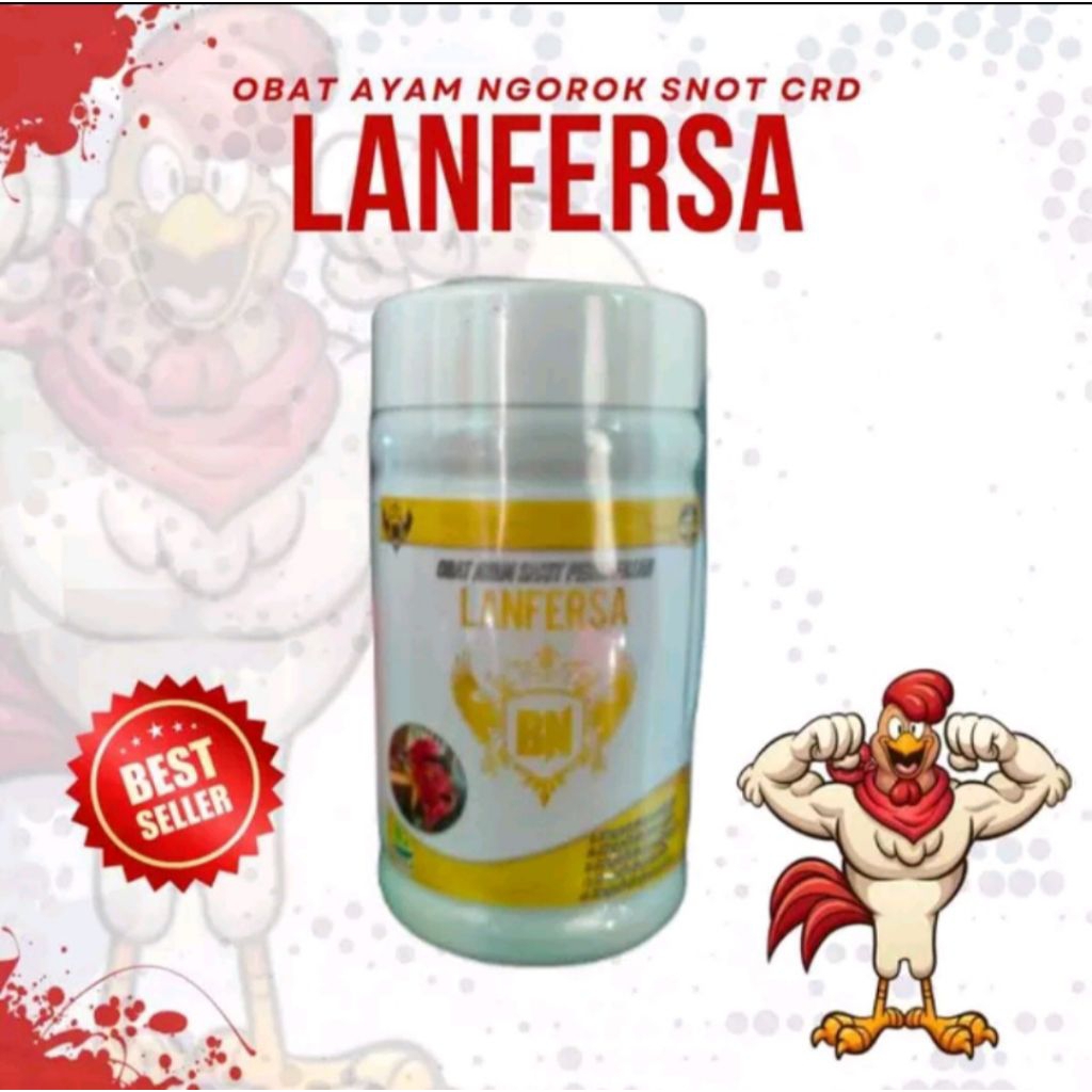 LANFERSA Obat herbal ayam sakit ngorok flu snot
crd
