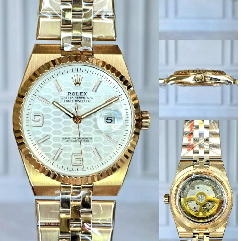 Rolex Land Dweller Automatic Rose Gold tanggal aktif