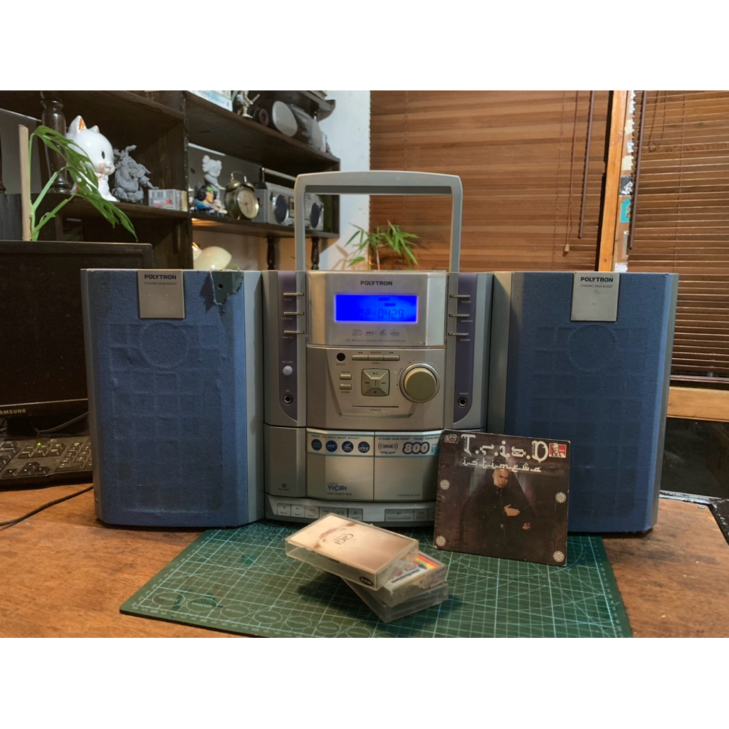 tape compo hifi polytron GRAND VICIDI . normal mulus