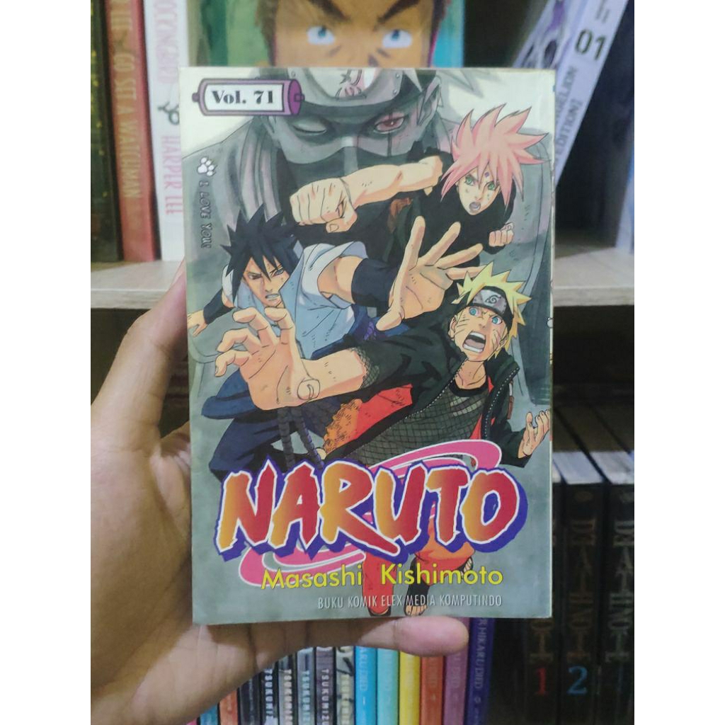 Komik Naruto vol 71 preloved