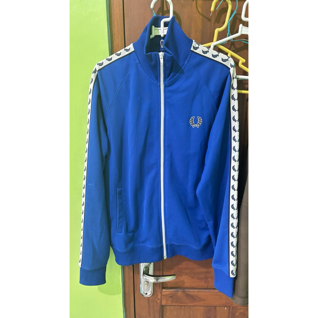 tracktop fred perry blue