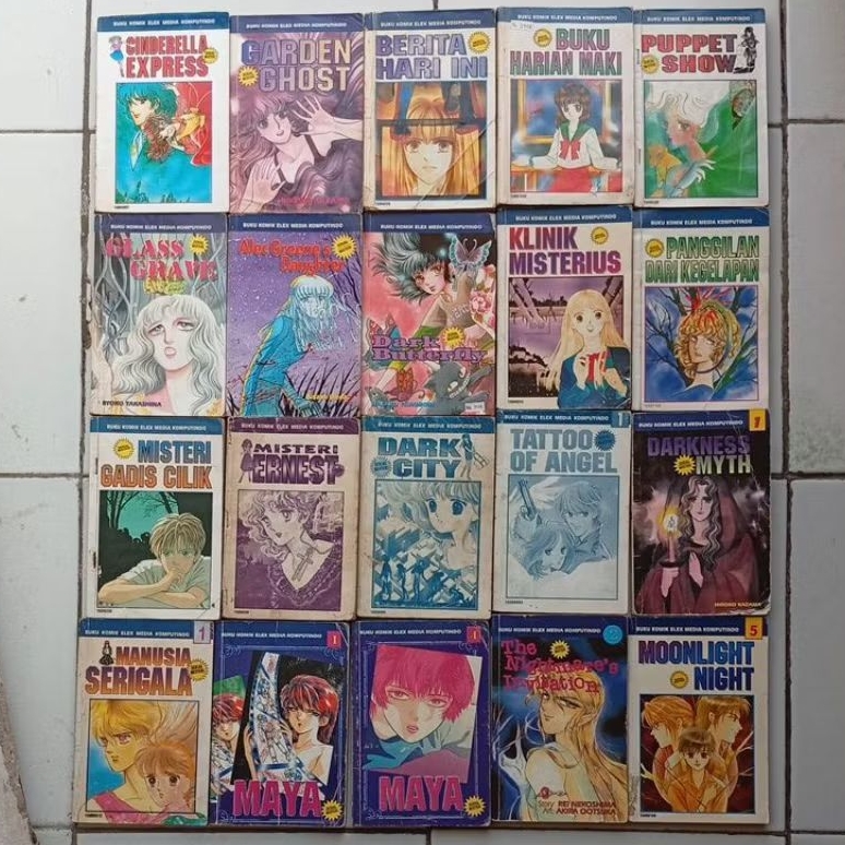 Komik Elex Serial Misteri Original Bekas Baca Deskripsi