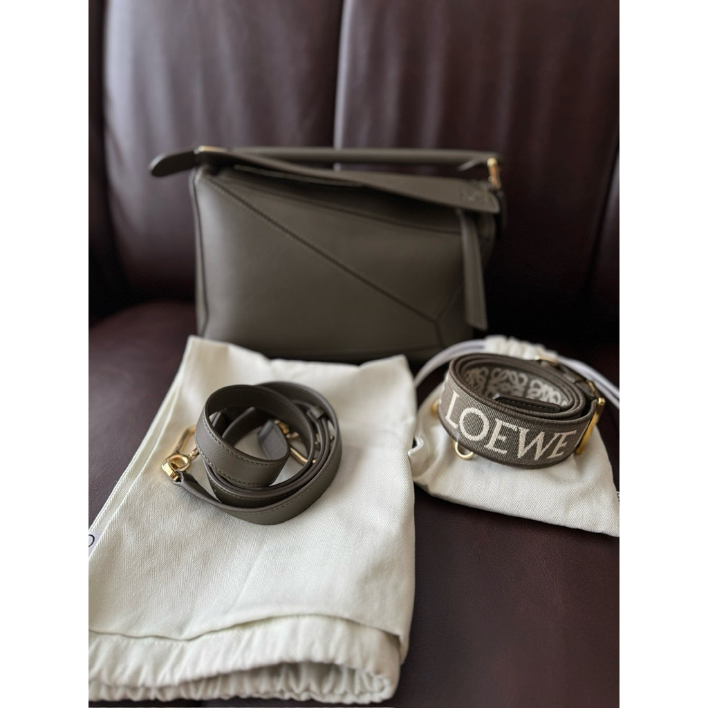 Loewe Puzzle Small 2023 Green