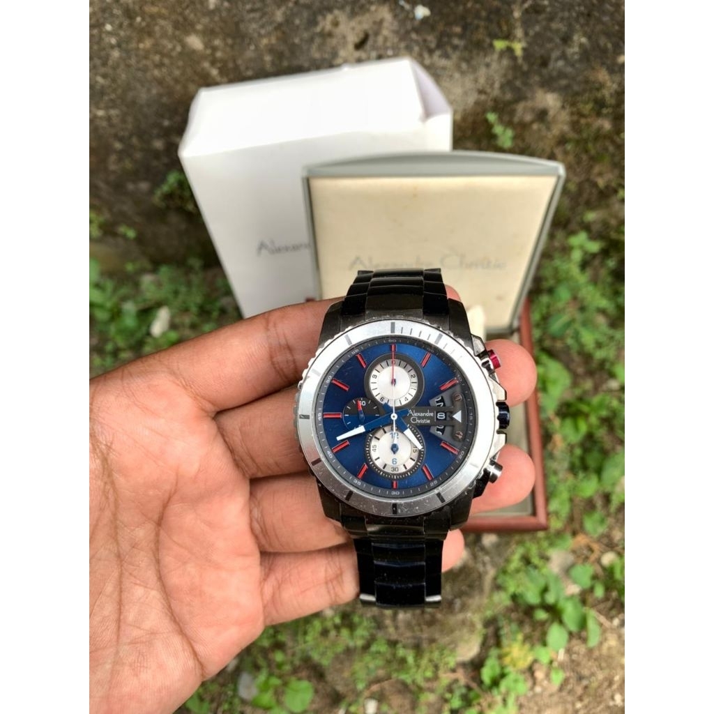 Jam Tangan Pria AC 6455 MC Second Original Fullset