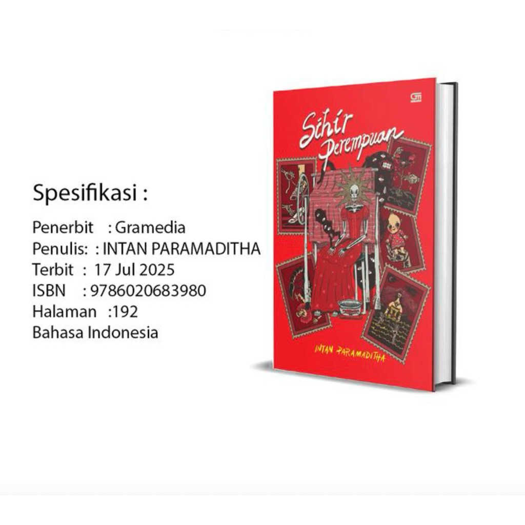 Buku Novel Sihir Perempuan Kumpulan Dongen Tentang Perempuan Novel Fiksi Horor By Intan Paramadhita