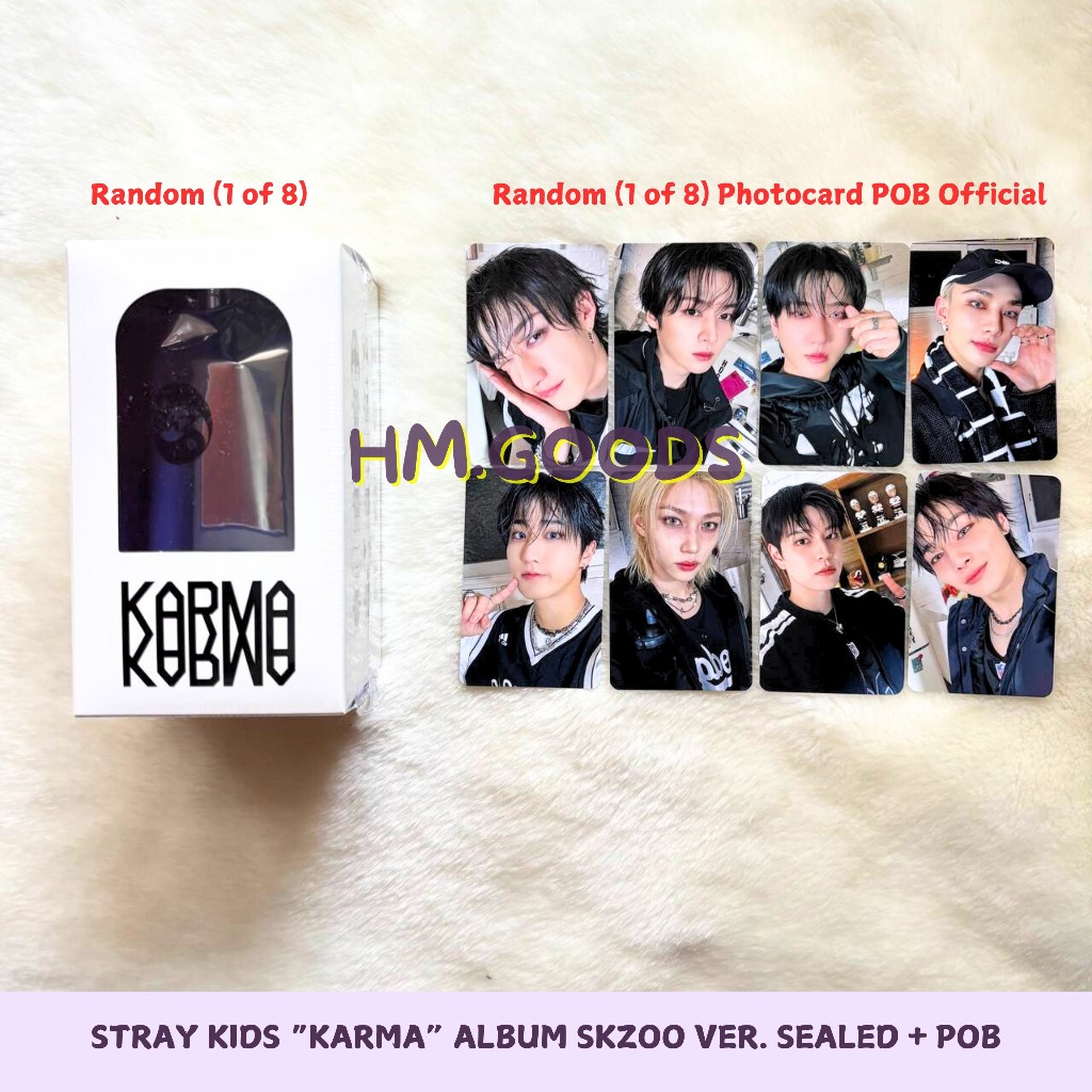 [LIMITED STOCK] Stray Kids KARMA Album SKZOO Ver. SEALED + POB - Official