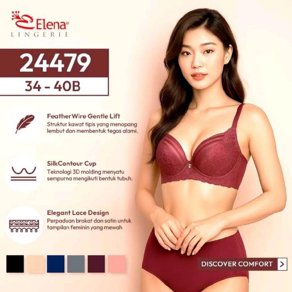 BH ELENA 24479 B ( 1PCS ) Kawat , Kait 3