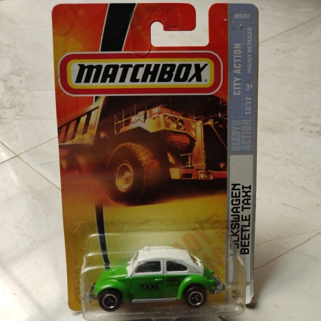 Matchbox Volkswagen Beetle Taxi