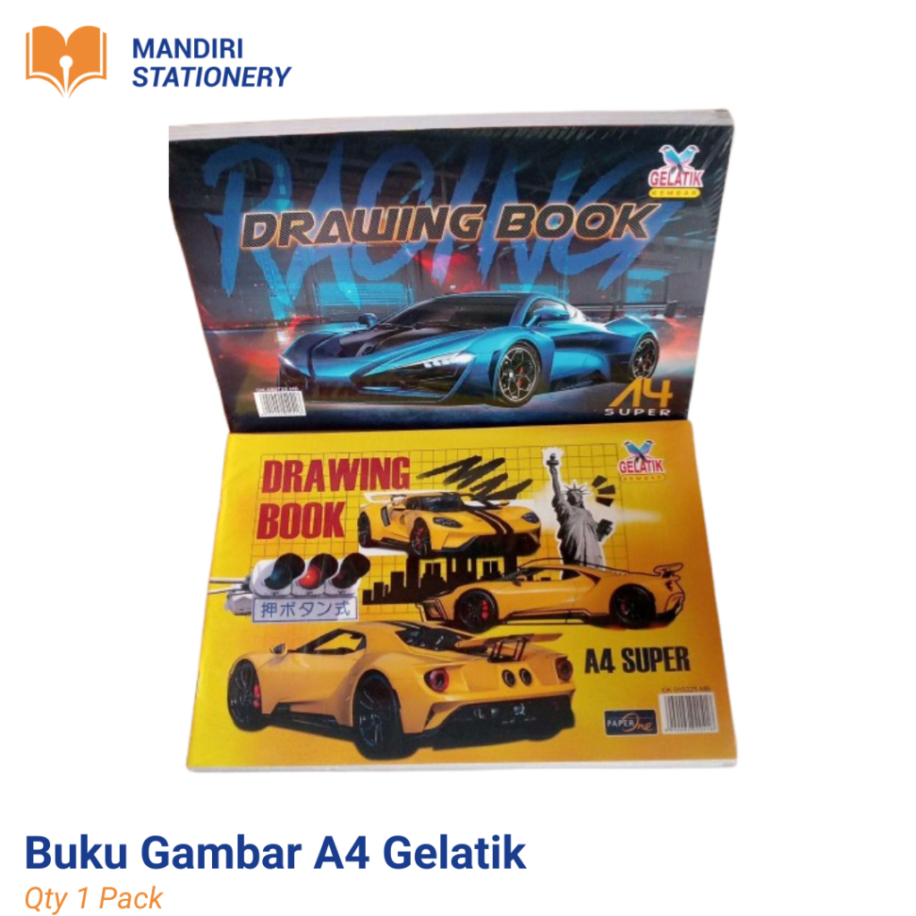 Buku Gambar Gelatik A4 1 Pack