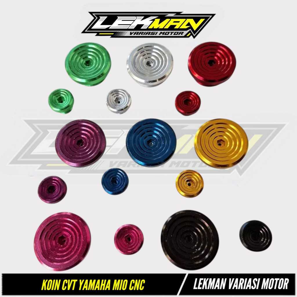 Tutup CVT Mio Sporty Koin CVT Mio Sporty CNC PNP Mio Sporty Smile Fino Soul Nouvo