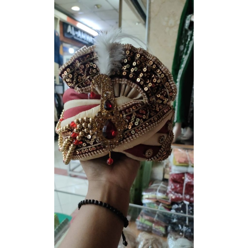 topi india mewah turban india premuim