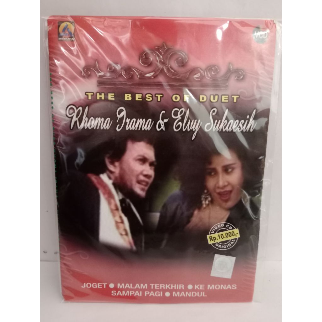 VCD Dangdut The Best Of Duet Rhoma Irama dan Elvy Sukaesih