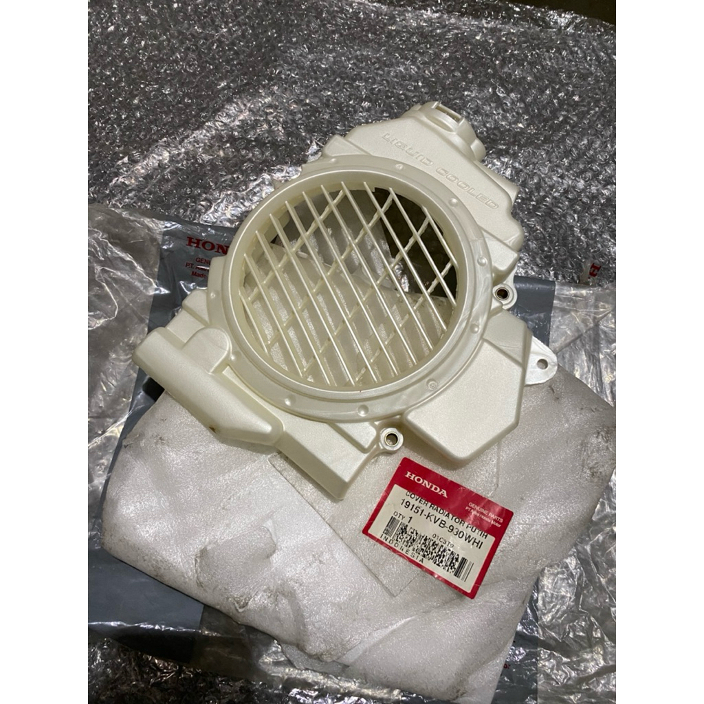 AHM Cover Tutup Radiator Vario 110 karbu lama cw  / Vario Techno 110 ori original 19151-kvb-930 1915