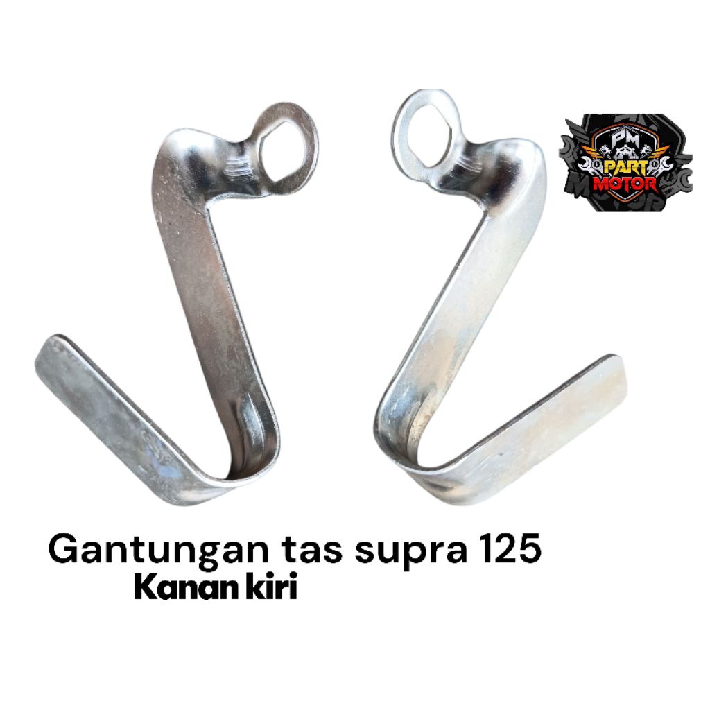 GANTUNGAN TAS MOTOR SUPRA 125 CANTOLAN KAITAN BARANG BODY MOTOR SUPRA 125