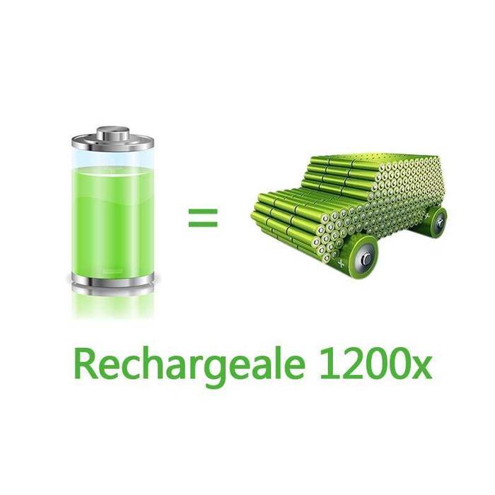 Doublepow Baterai Li-ion 26650 5500 mAh 3.7 V