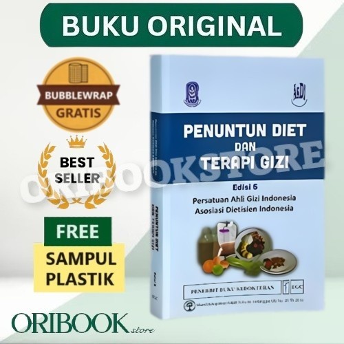 BUKU ORIGINAL PENUNTUN DIET DAN TERAPI GIZI EDISI 5 - PERSATUAN AHLI GIZI - FREE SAMPUL