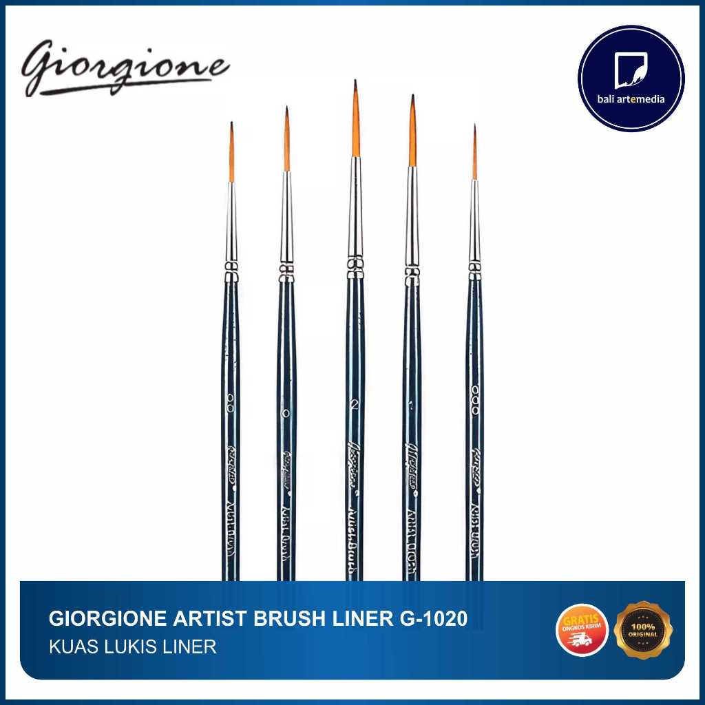 Giorgione - Artist Brush Liner G-1020 - Kuas Lukis - Bali Artemedia