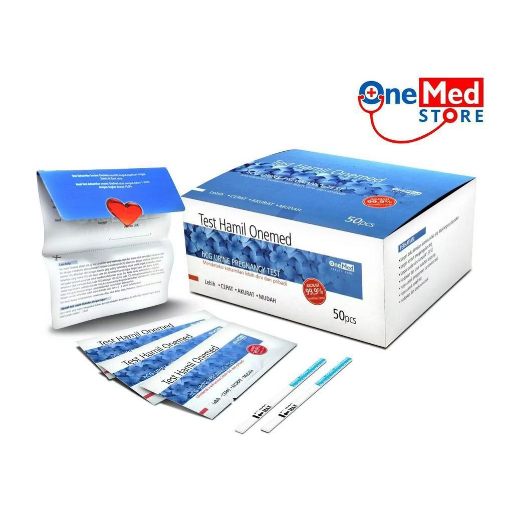 Tes Kehamilan / Tes Hamil / Tes HCG / Tes Kehamilan OneMed / Tes Hamil OneMed