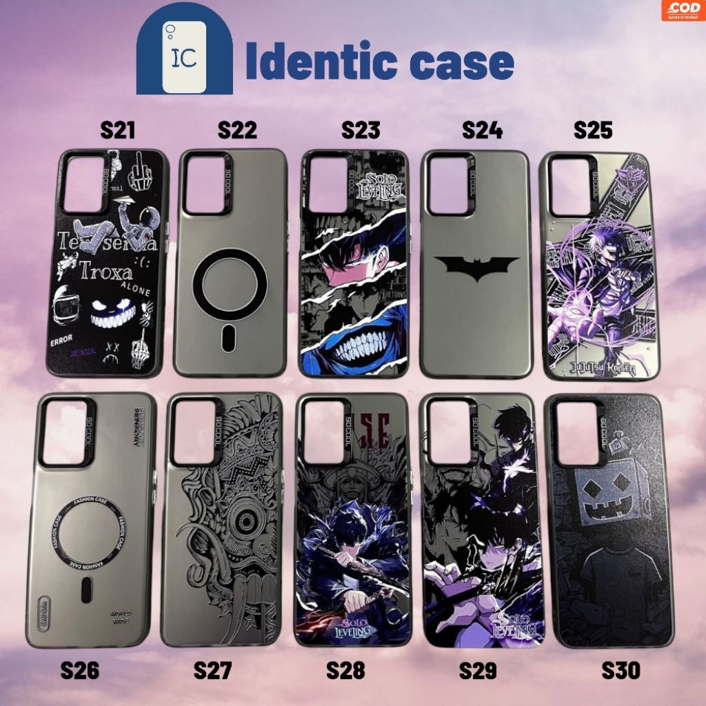 Case IMD Hologram OPPO A16/A16S/A54S /A55(non protek)/ So Cool Polos / So cool Gambar / Soft Case / 