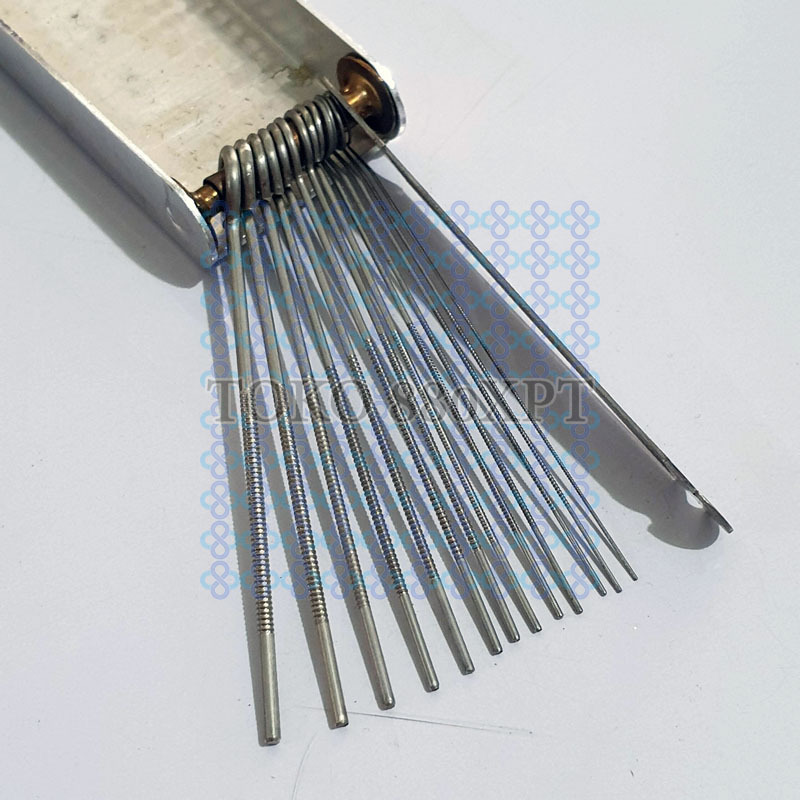 Victor Wypo Jarum Las Pembersih Welding Tip Cleaner Set USA