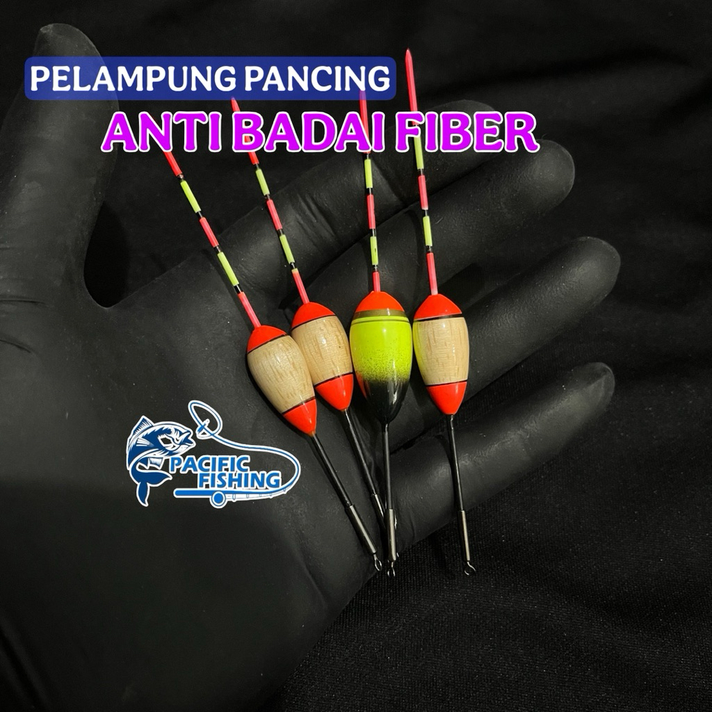 PELAMPUNG PANCING ANTI BADAI FIBER ABF | KAMBANGAN PANCING