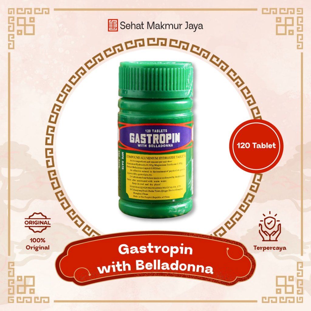 Gastropin - Obat Lambung, Redakan Maag, Nyeri Lambung & Asam Lambung Berlebih