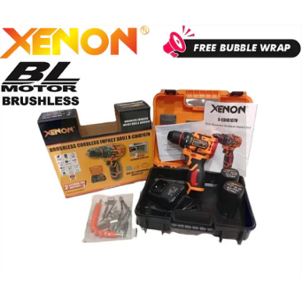 Xenon CDID700N Brushless Drill 16.8V 2 Baterai
