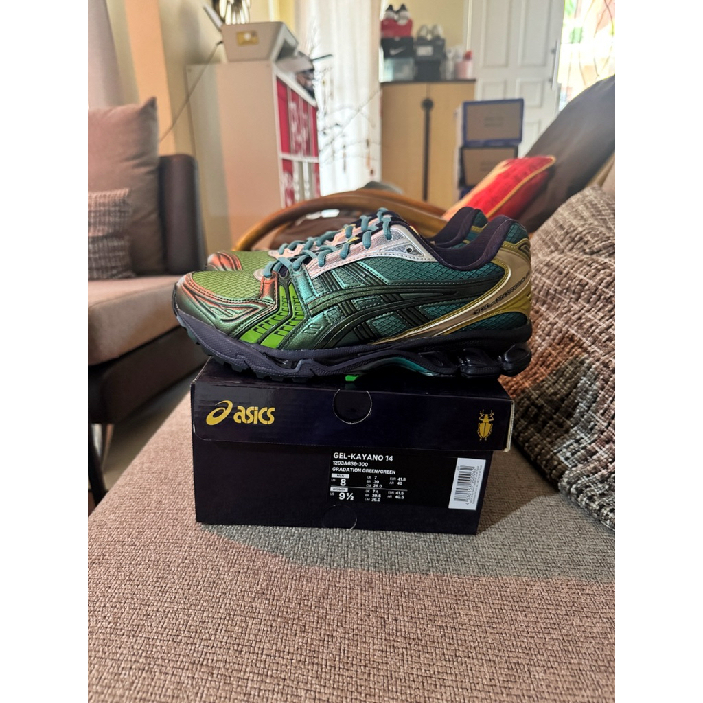 US8 / Asics Gel Kayano 14 P . Andrade Original