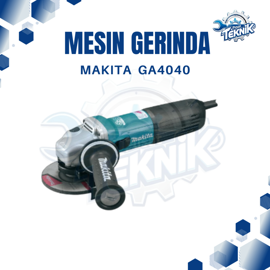 Mesin Gerinda Tangan Listrik Angle Grinder 4" Makita GA4040 GA 4040