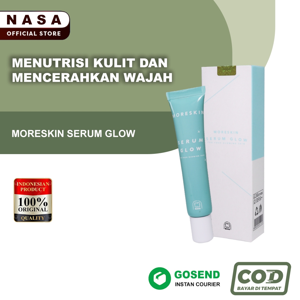 Serum Glowing Nasa Baru//Moreskin Serum Glow Nasa //Original NASA Asli