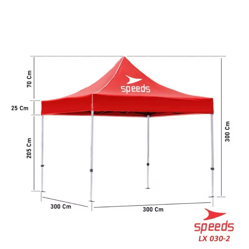 Tenda lipat Portable Speed 3x3m
