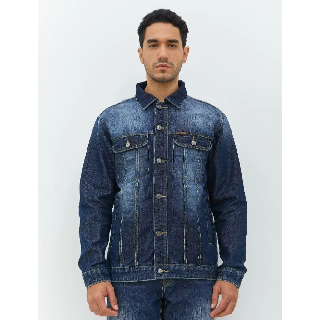 Jacket Denim 100% Original merek Lois Jeans