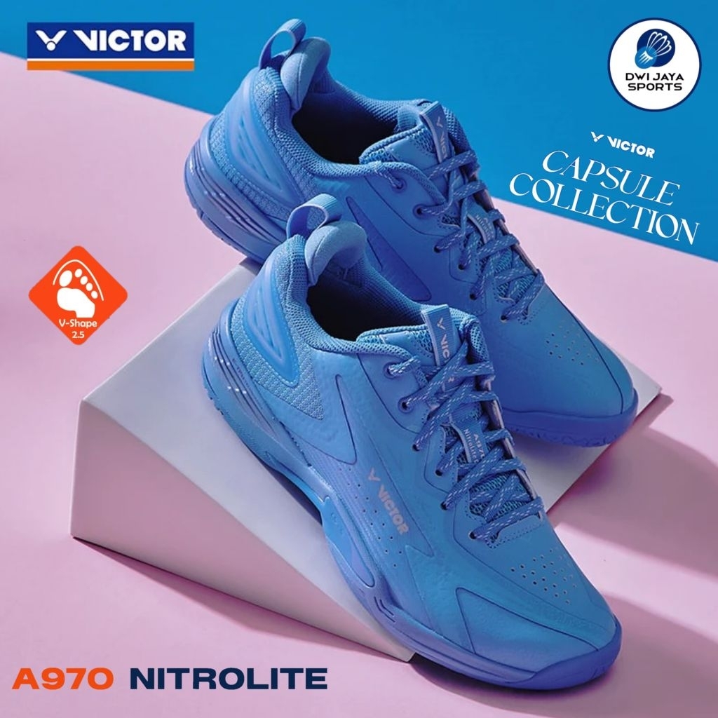 New Sepatu Victor A970 NitroLite Capsule Collection | Victor A970 NL CPS M | Victor A970 Nitrolite C