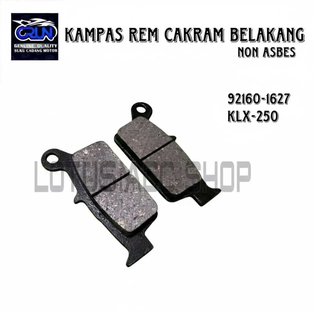 Dispad Kampas Rem Cakram Belakang Kawasaki KLX 250 KLX-250