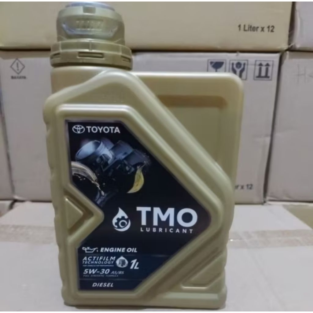 OLI MESIN TOYOTA DIESEL 5W-30 FULL SYNTETIC ORIGINAL