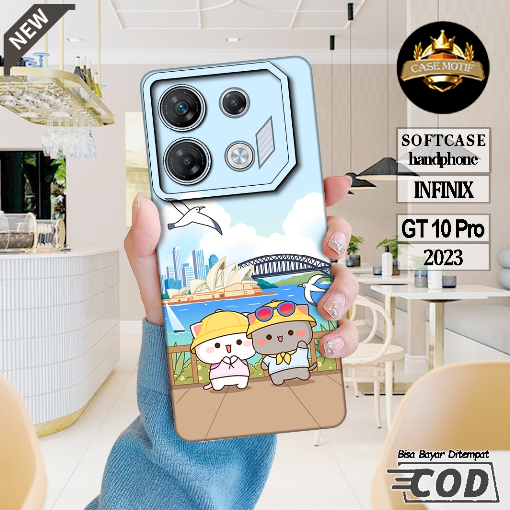 Case INFINIX GT 10 PRO Casing GT 10 PRO 5G Terbaru 2023 Softcase Casing Silikon Case Hp Murah