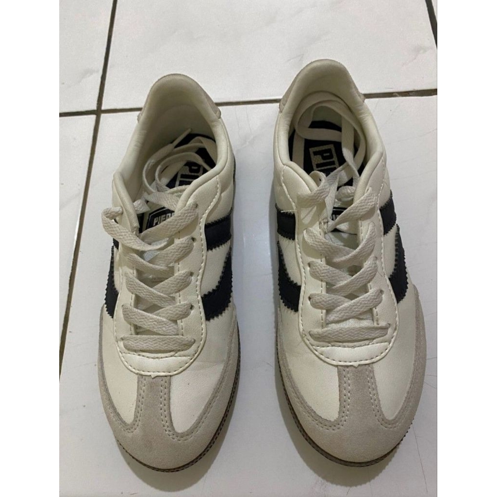 Piero Sepatu Grand London White Original / Sneakers Putih
