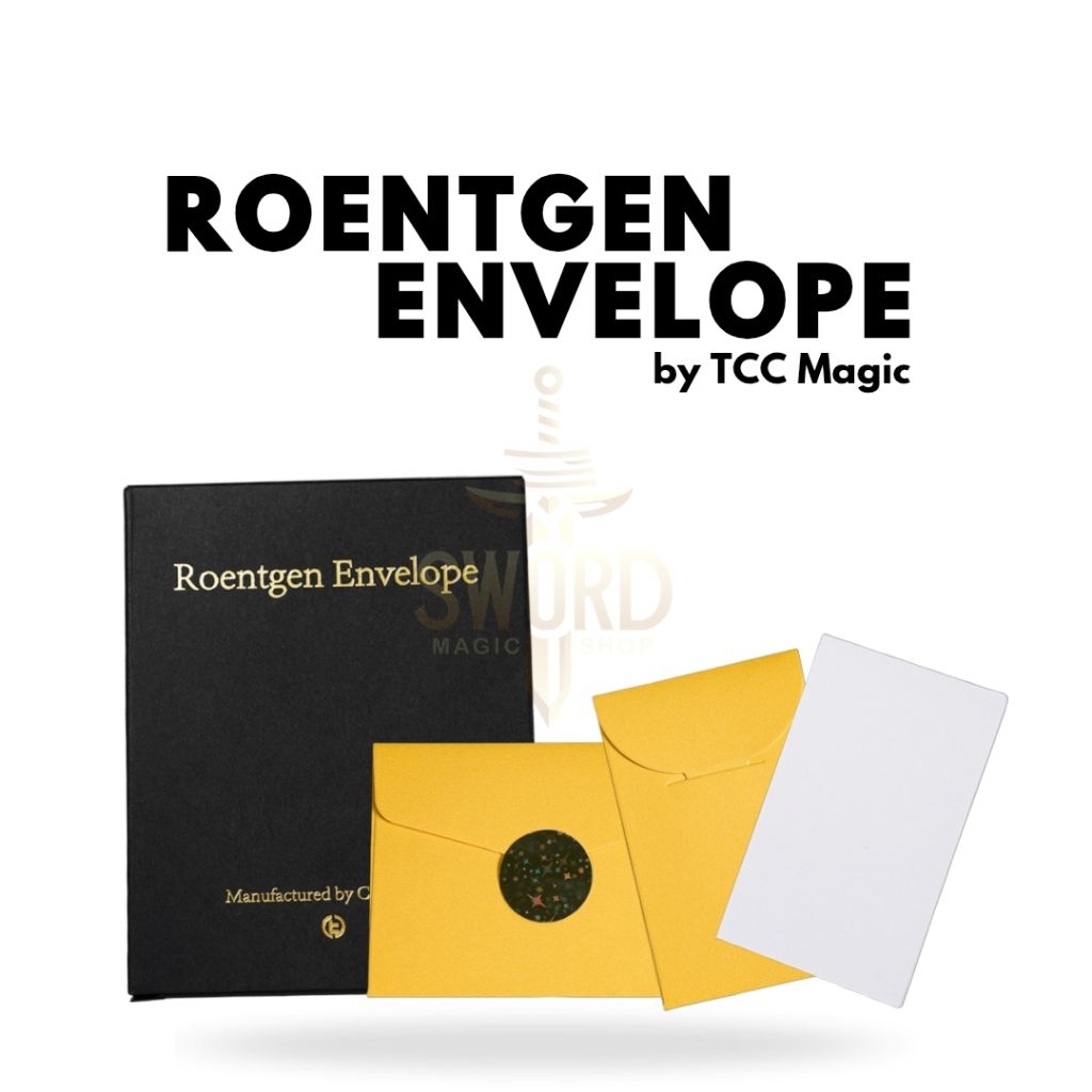Sulap Roentgen envelope by TCC Magic - Original Trick - Prediction Trick - ESP Card - Card Magic - S