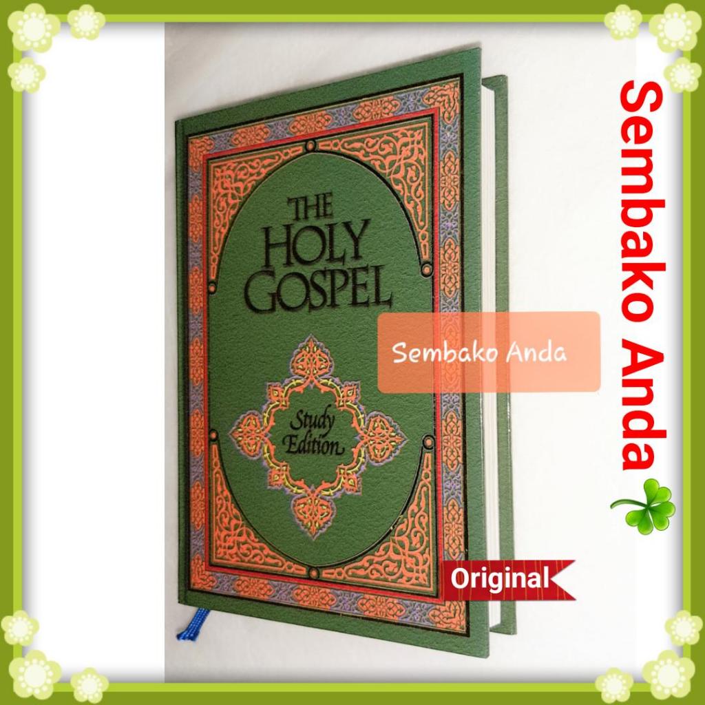 The Holy Gospel New Testament. Study Edition. Perjanjian Baru. UBS United Bible Societies. Kitab Suc